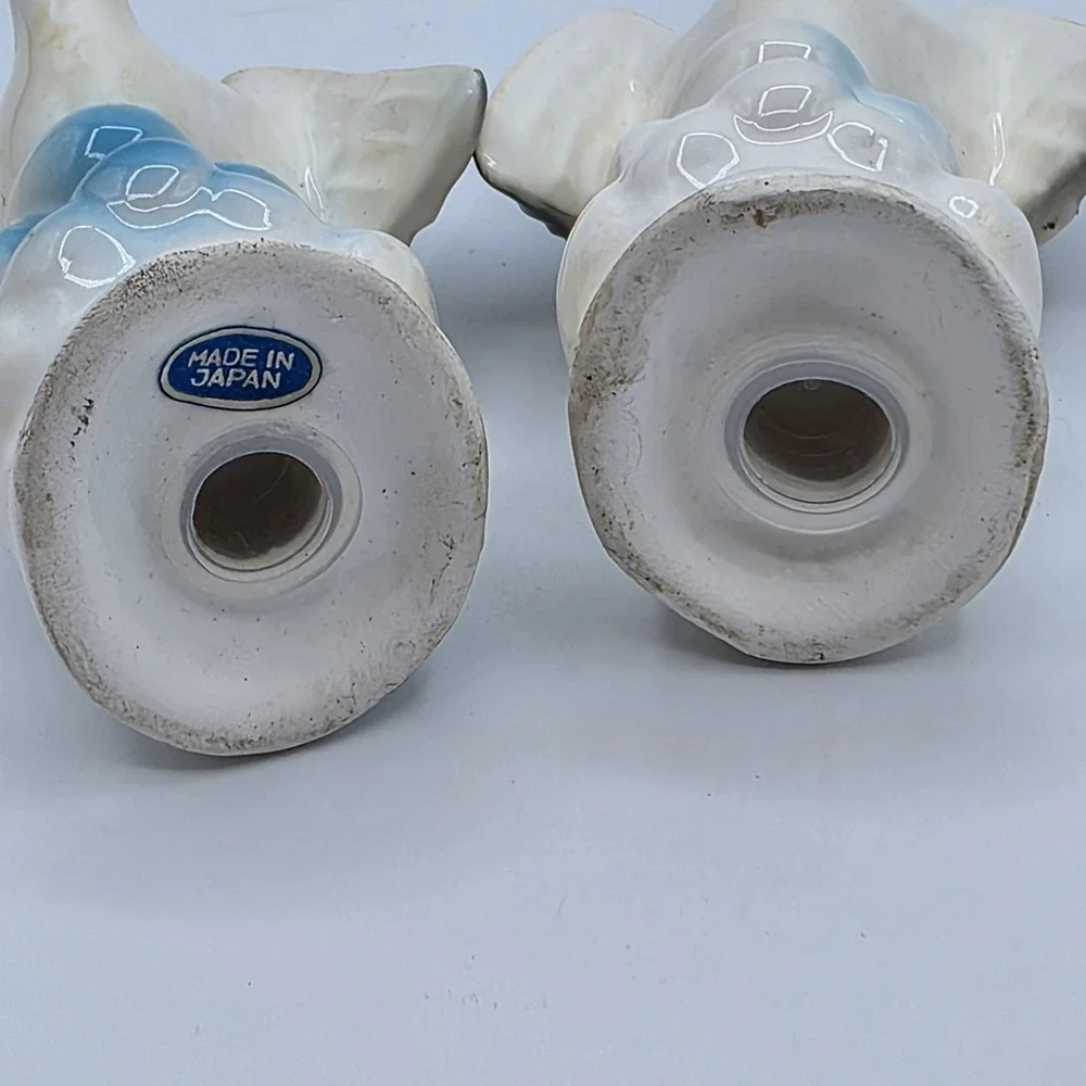 Vintage Florida Seagull Salt & Pepper Shakers Ceramic Pair Made in Japan Set‎ 2